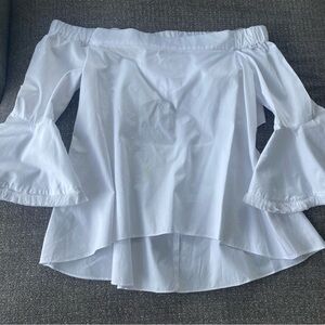 N/Nicholas White, Off-shoulder top size 6.